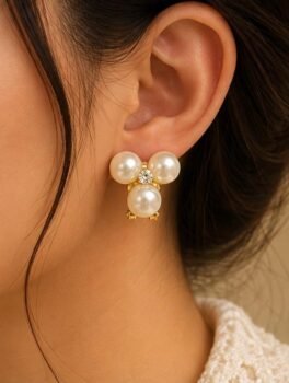 Pearl Blossom Studs